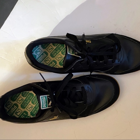 Puma Club 5v5 Lux WMNS Black / Gold size 11.5, rare! - Picture 9 of 12